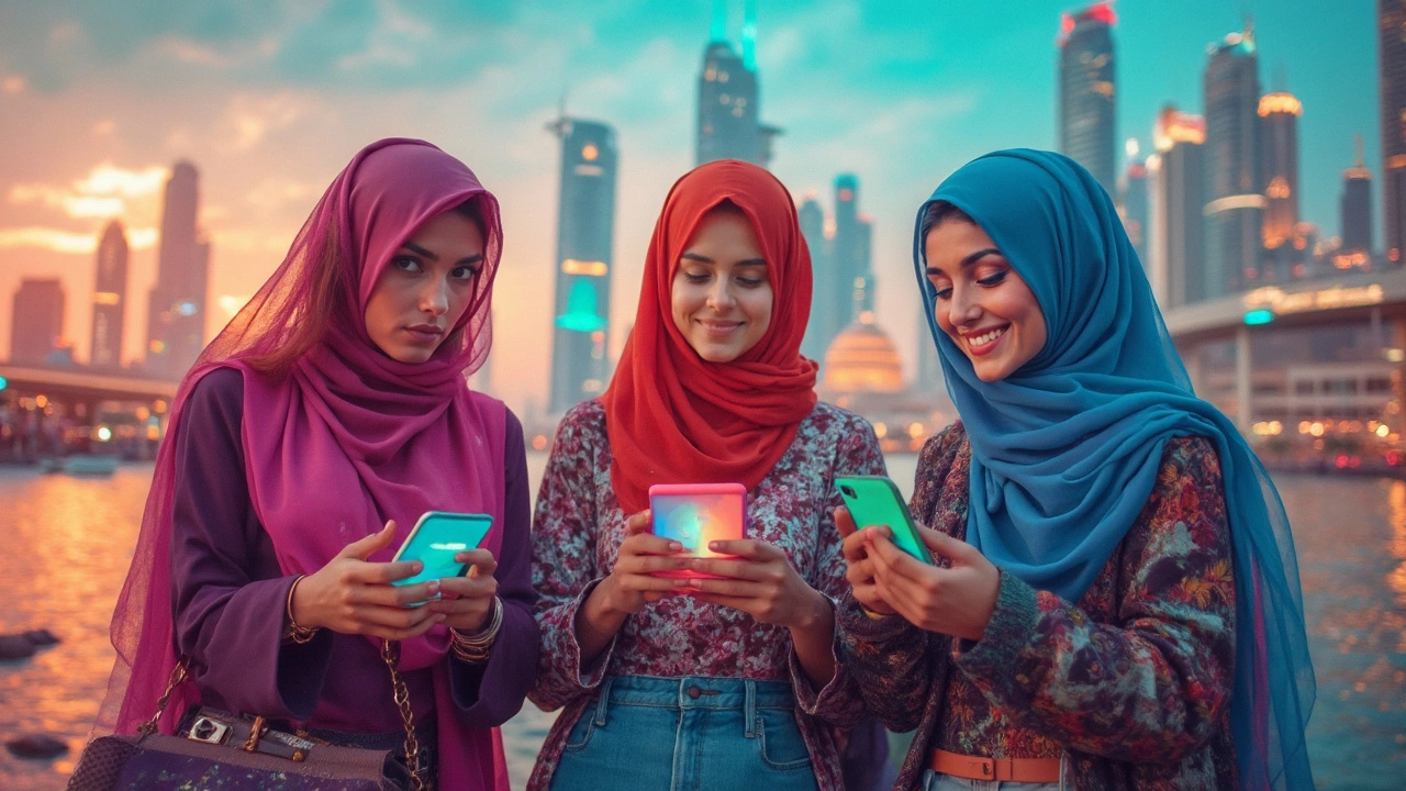 Exploring Girls' Social Circles in Dubai via WhatsApp