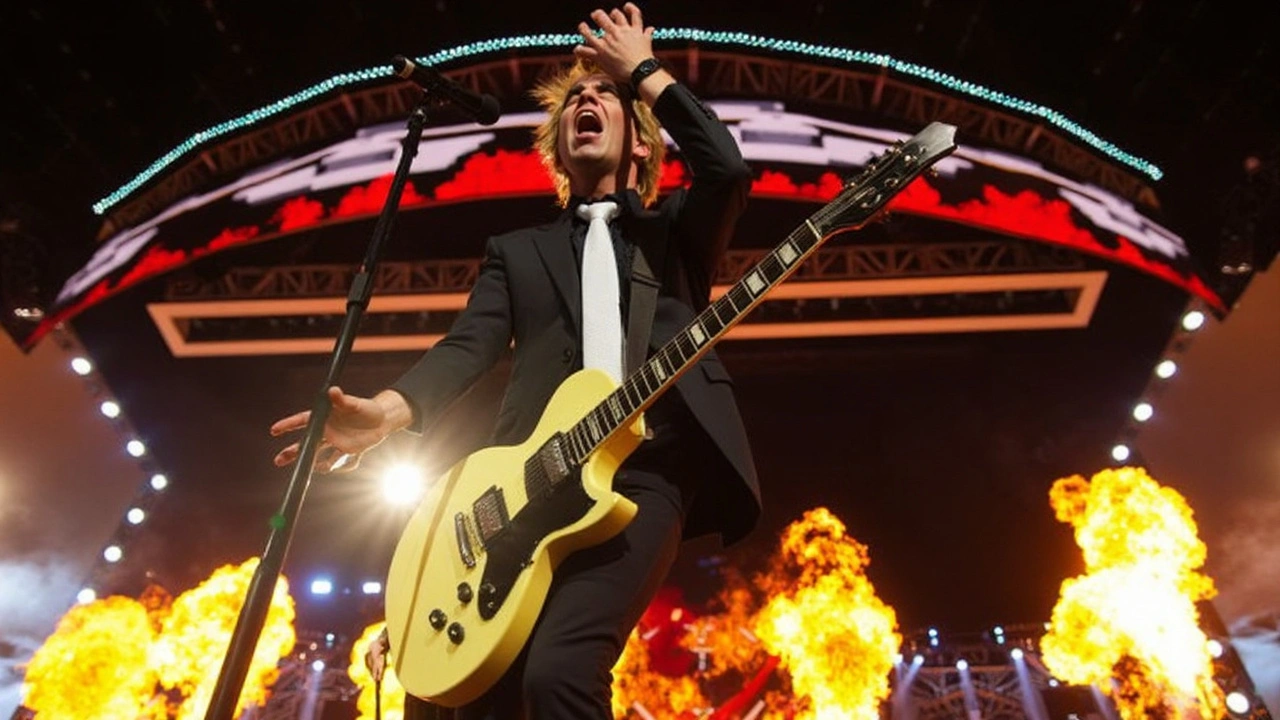 Green Day Brings Punk Mayhem (and TikTok) to the Fields